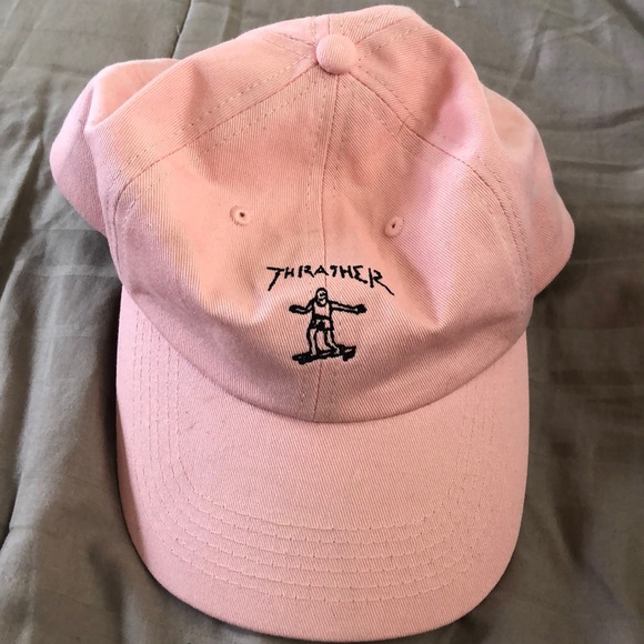 pink thrasher hat